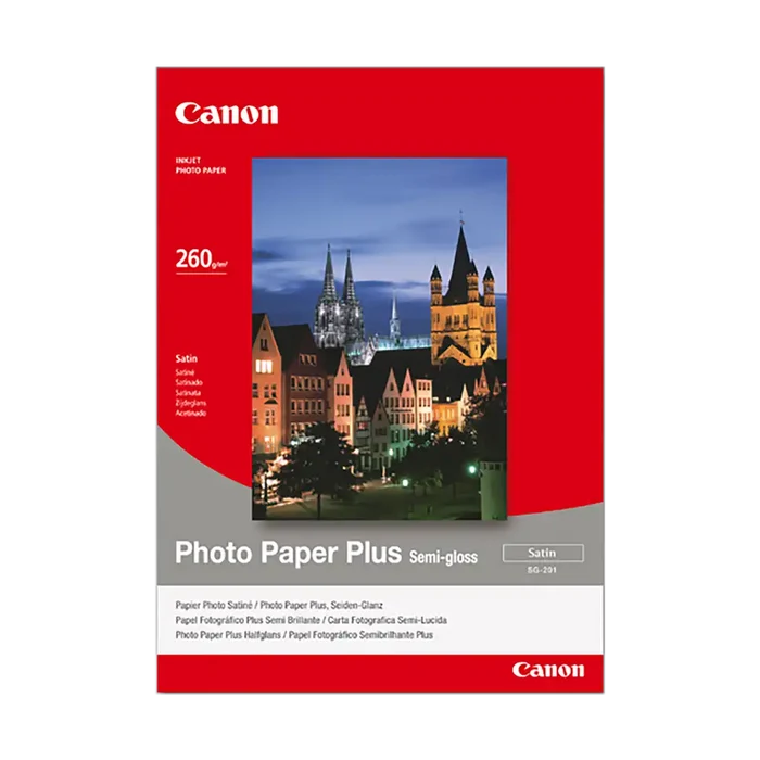 Canon SG-201 Semi-gloss Photo Paper (A3+ - 20 Sheets)
