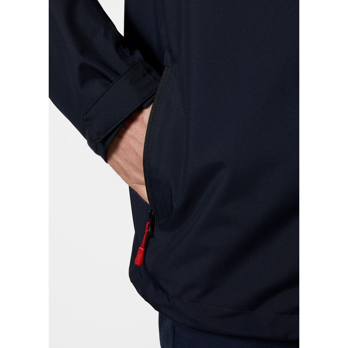 Helly Hansen Sport Mens Crew Hooded Midlayer Sailing Jacket 2.0 Navy