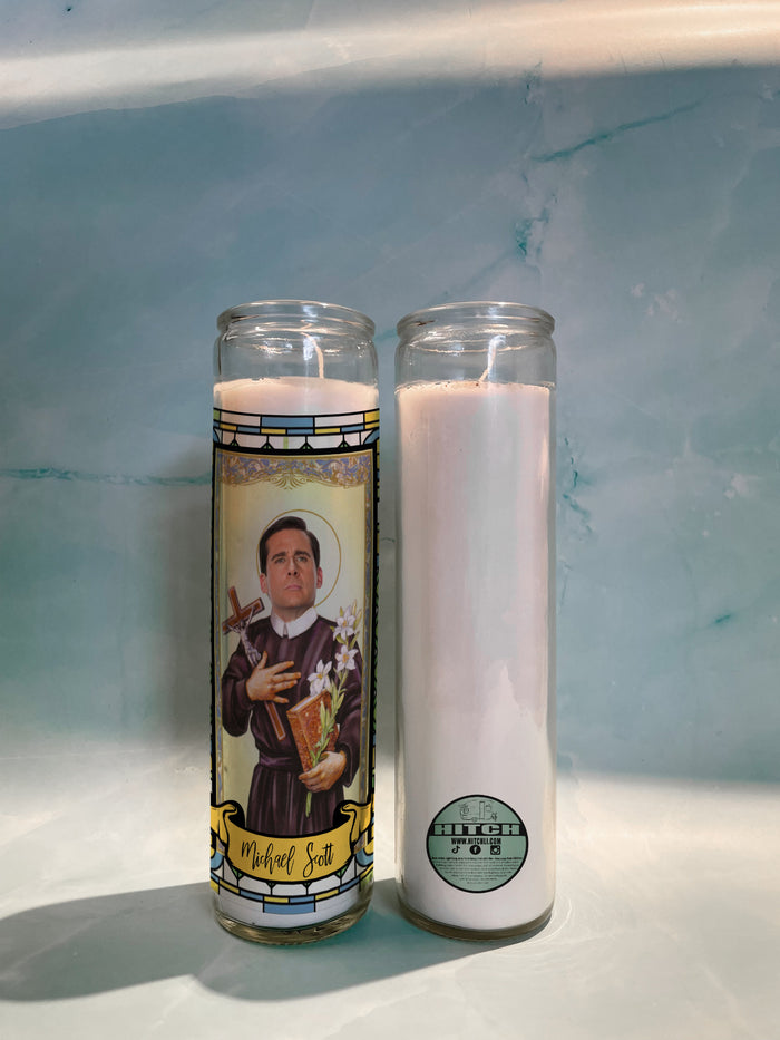 Michael Scott Original Prayer Candle