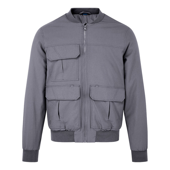 Portwest KA3 Bomber Jacket Zoom Grey