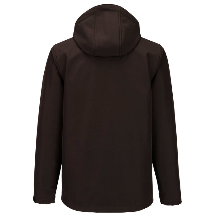 Portwest Portrush Mens Softshell Jacket Black Coffee