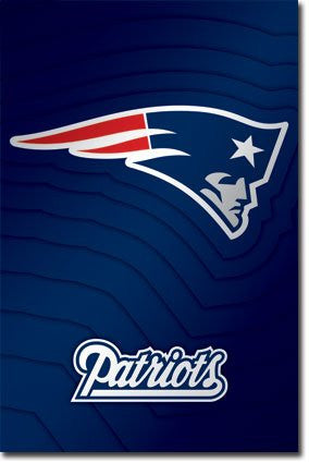 SPT33361 New England Patriots Logo 24x36