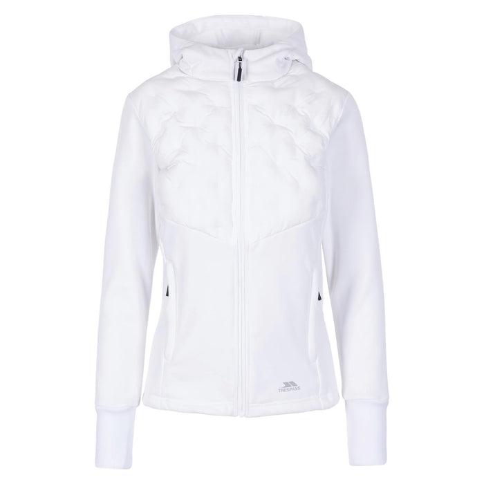 Trespass Womens Marney Active Hybrid Jacket White