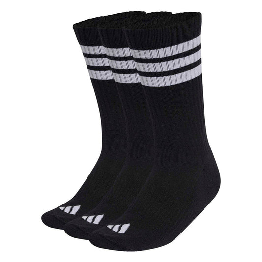adidas 3-Stripes Cushioned Sportswear Crew Socks 3 Pair Pack
