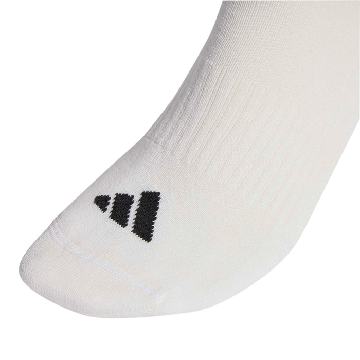 adidas Cushion Crew Sock 3 Pack Wht/Blk