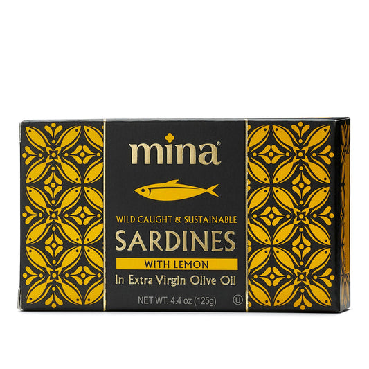 4.4 oz Sardines In Extra Virgin Olive Oil with Lemon - [variant_option1]