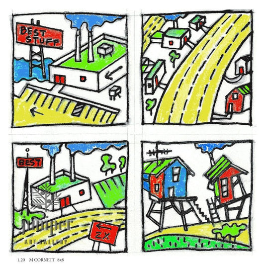 8x8 Art Print #1.20by Marc Cornett