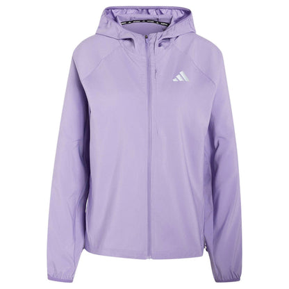 adidas Womens Run Ess Jacket Purple
