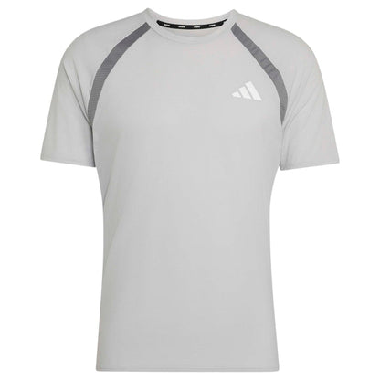 adidas Mens Adizero A Tee Grey