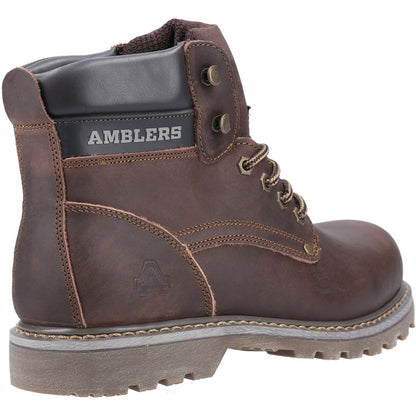 Amblers Mens Dorking Casual Boot Brown Crazy Horse