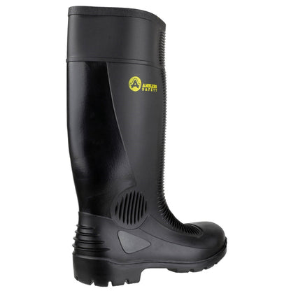 Amblers Safety Unisex FS100 Construction Safety Wellington Black