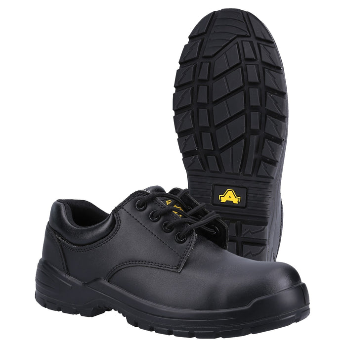 Amblers Safety Unisex FS38C Metal Free Composite Gibson Lace Safety Shoe Black