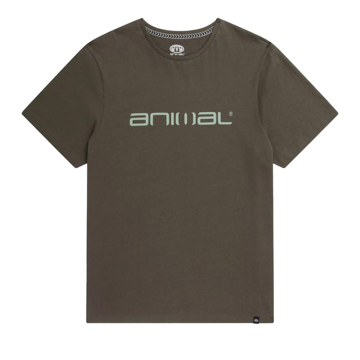 Animal Mens Classico Organic T-Shirt Green