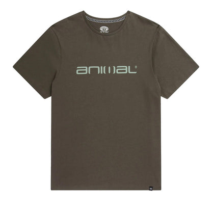 Animal Mens Classico Organic T-Shirt Green