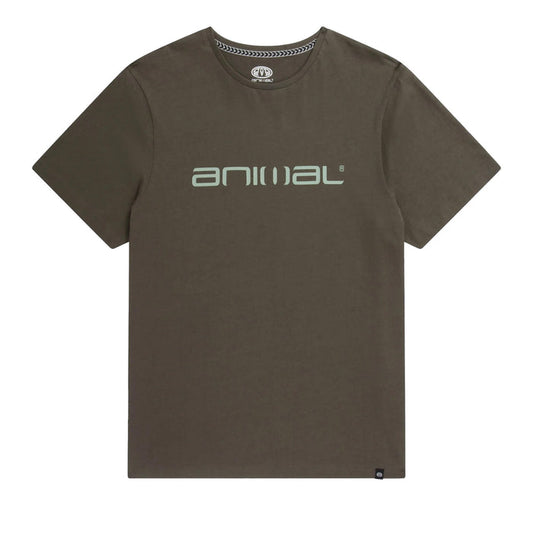 Animal Mens Classico Organic T-Shirt Green
