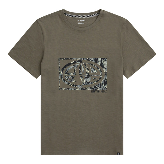 Animal Mens Jacob T-Shirt Dark Green