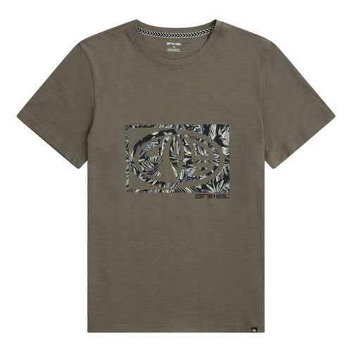 Animal Mens Jacob T-Shirt Dark Green