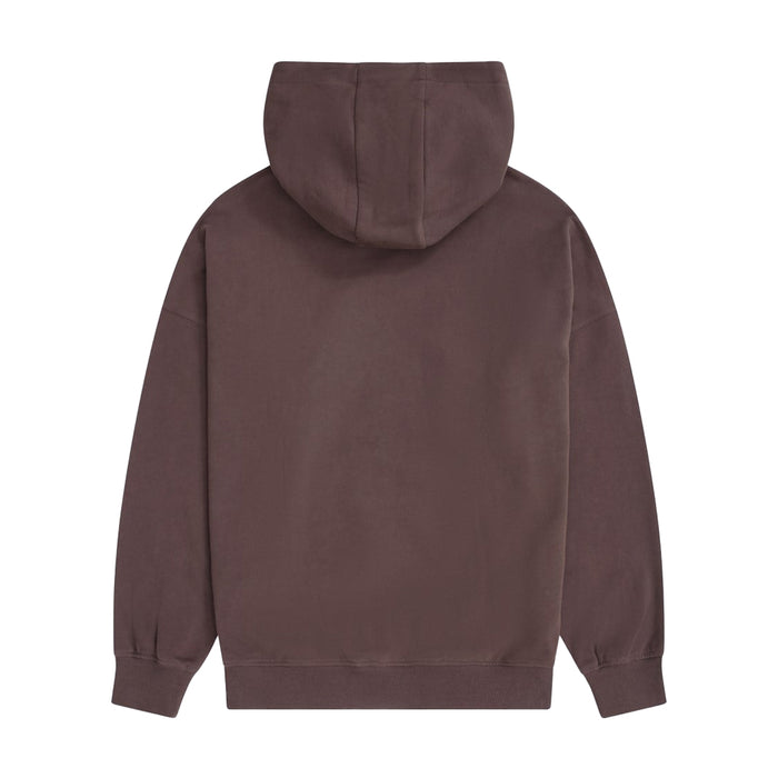 Animal Womens Idol Drop Shoulder Hoodie Brown