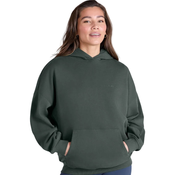 Animal Womens Idol Drop Shoulder Hoodie Dark Green