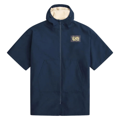 Animal Womens Misty Fleece Lined Recycled Parka Blue