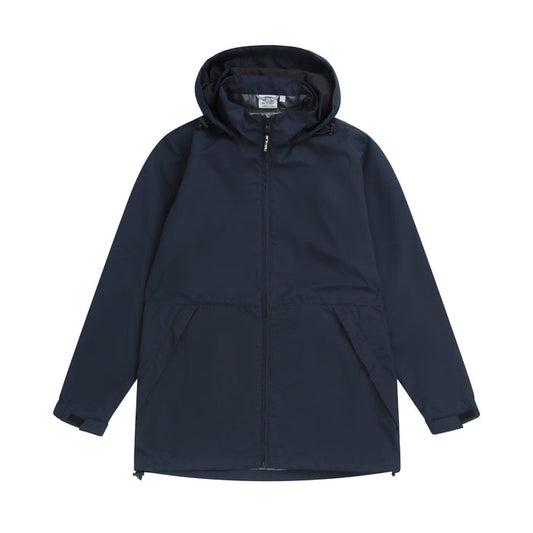 Animal Womens Pace Packable Waterproof Jacket Navy