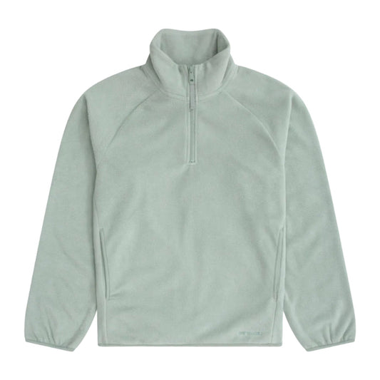Animal Womens Stockholm Half Zip Fleece Top Pale Green