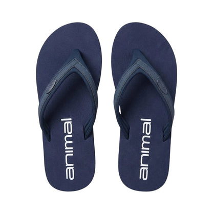 Animal Womens Swish Recycled Flip Flops Navy