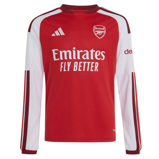 adidas Arsenal FC 2026/27 Kids Long-Sleeve Home Jersey