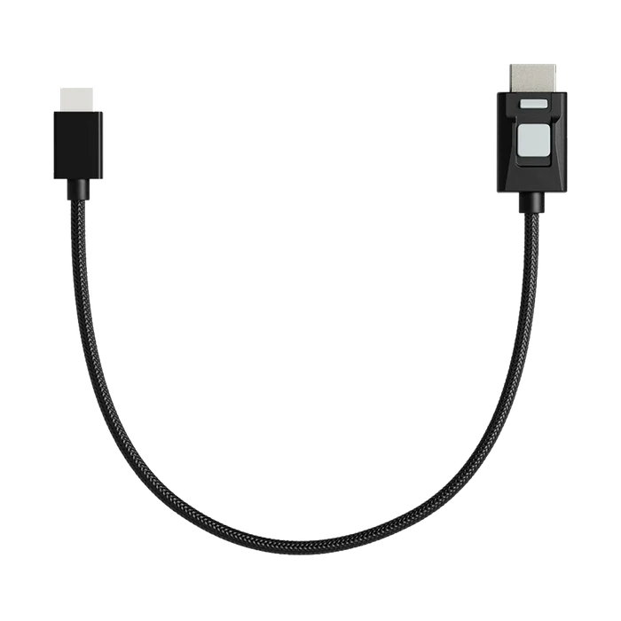 Atomos 4K60 HDR Locking Full HDMI to Mini-HDMI High-Speed Cable (30cm)