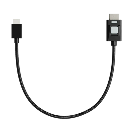 Atomos 4K60 HDR Locking Full HDMI to Mini-HDMI High-Speed Cable (30cm)