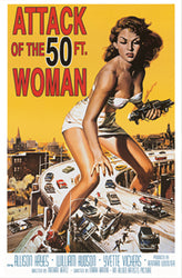 Attack of the 50 foot Woman Poster 24X36