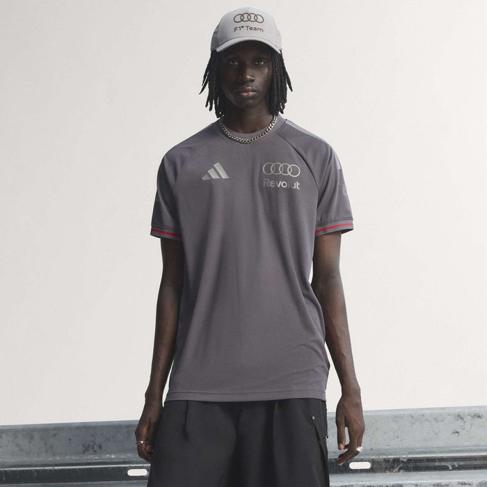 adidas Audi Driver Tee Grey