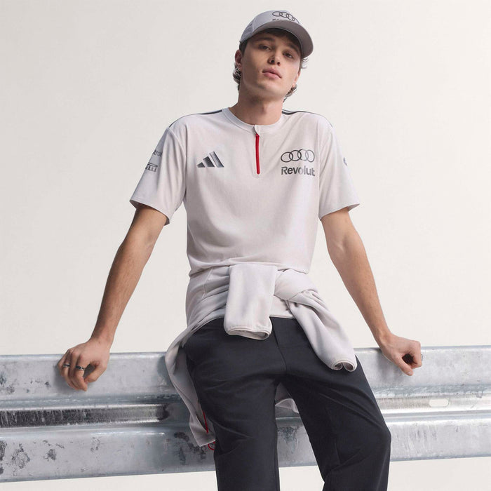 adidas Audi Driver Tee Grey