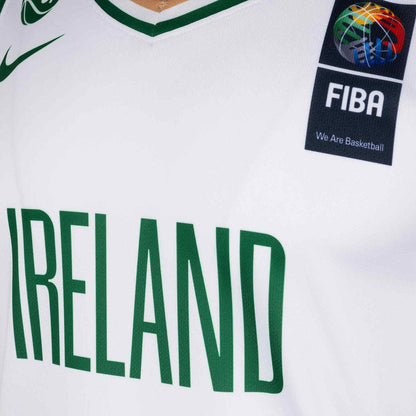Nike Basketball Ireland 2026 Kids Sleeveless Away Jersey