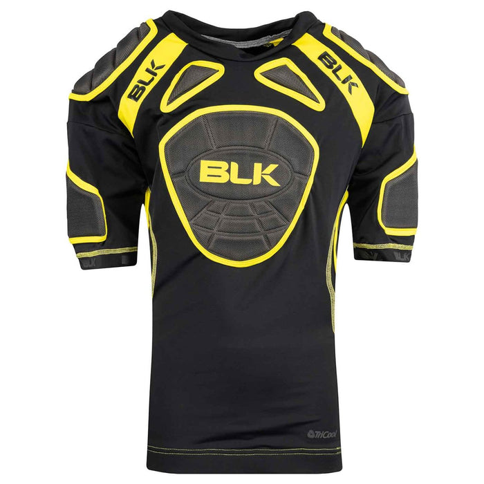 BLK Exotek Adults Shoulder Padded Training T-Shirt
