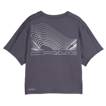Puma W Run BrightStride Cloudspun Tee Nv