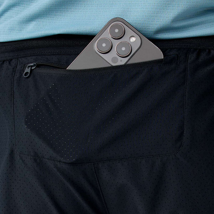 Brooks Mens Dash Cooling Shorts Black