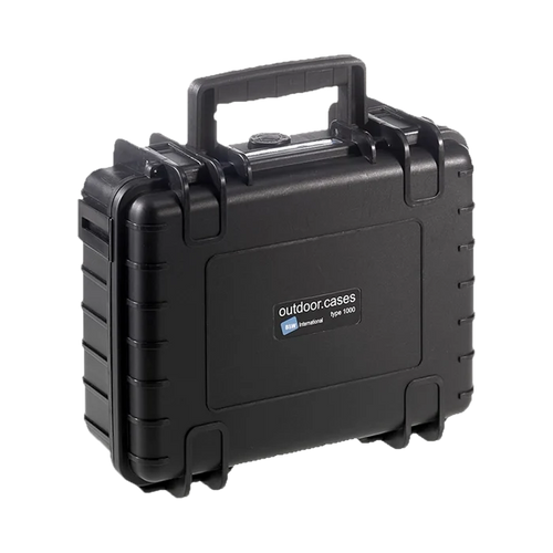 B&W International Type 1000 Outdoor Hard Case with Foam Insert (Black)
