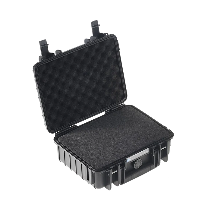 B&W International Type 1000 Outdoor Hard Case with Foam Insert (Black)