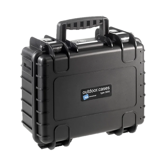 B&W International Type 3000 Outdoor Hard Case with Dividers (Black)