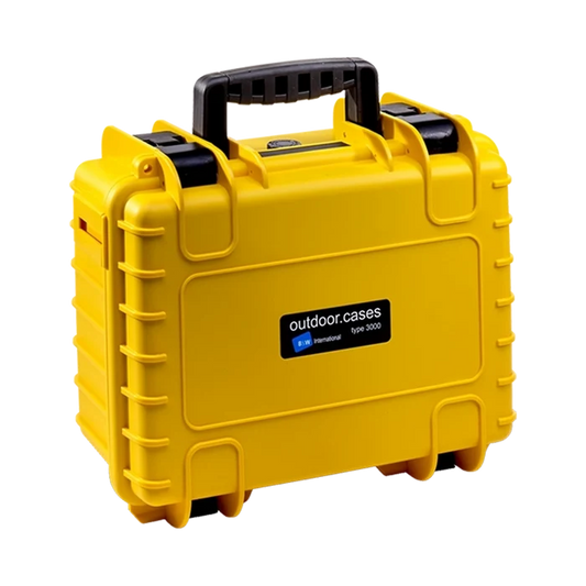 B&W International Type 3000 Outdoor Hard Case with Padded Dividers (Yellow)