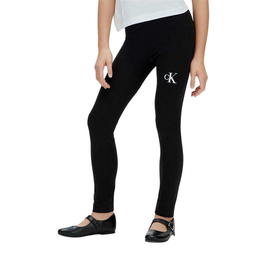 Calvin Klein Girls Jeans Logo Leggings Black