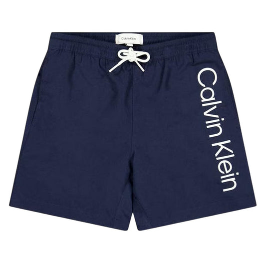 Calvin Klein Kids Logo Swim Shorts Navy