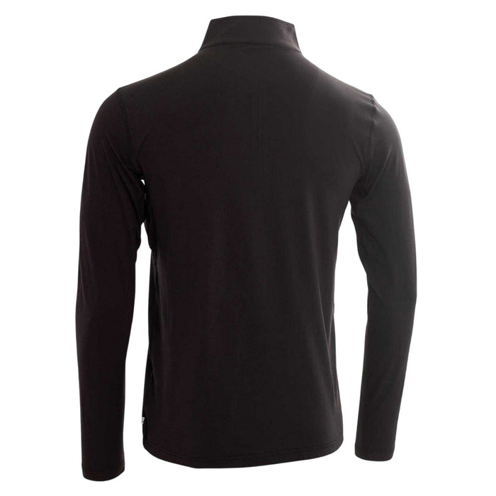 Calvin Klein Mens Newport Quarter Zip Top Black