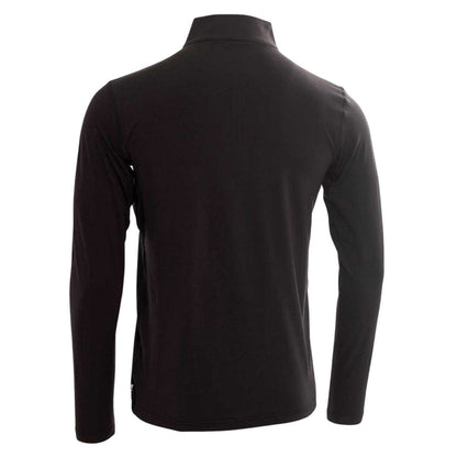 Calvin Klein Mens Newport Quarter Zip Top Black