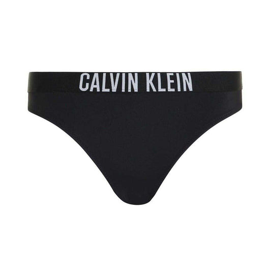 Calvin Klein Womens Classic Plain Bikini Bottoms Black