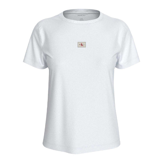 Calvin Klein Womens Jeans T-Shirt Bright White