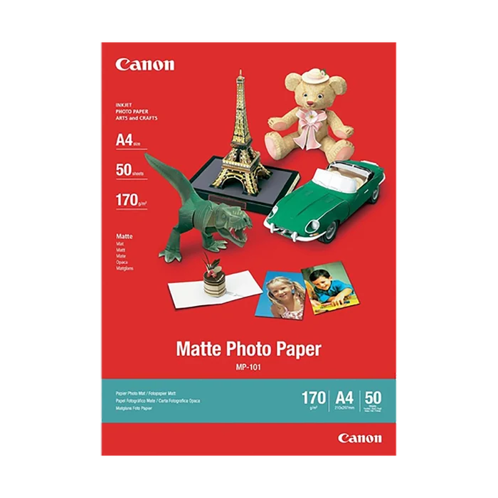 Canon MP-101 Matte Photo Paper (A4 - 50 Sheets)