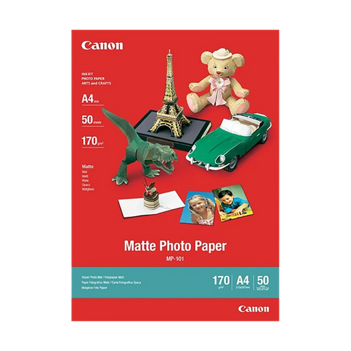 Canon MP-101 Matte Photo Paper (A4 - 50 Sheets)