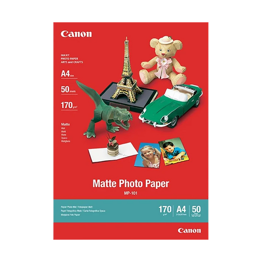 Canon MP-101 Matte Photo Paper (A4 - 50 Sheets)